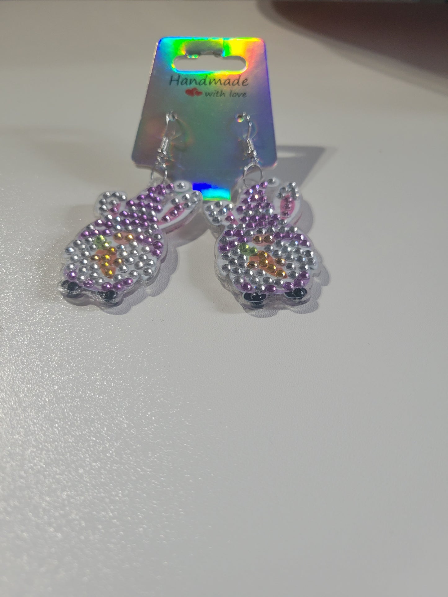 Easter Gnomes Diamond Art | Earrings