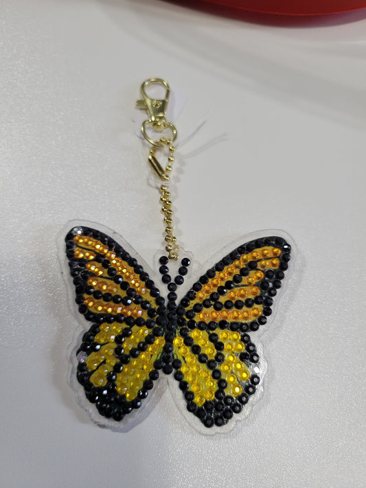 Butterfly Diamond Painting| Keychain