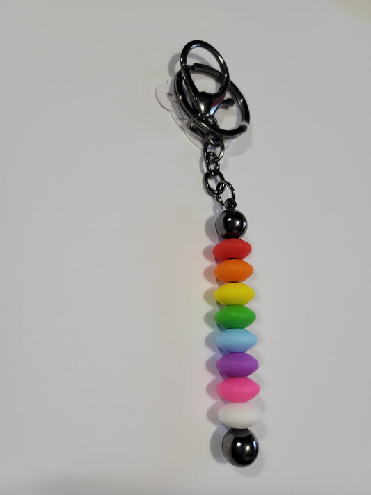 Rainbow Lentils | Bar Keychain