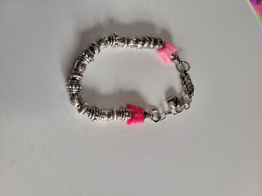 Butterfly | Silver Cord Bracelet
