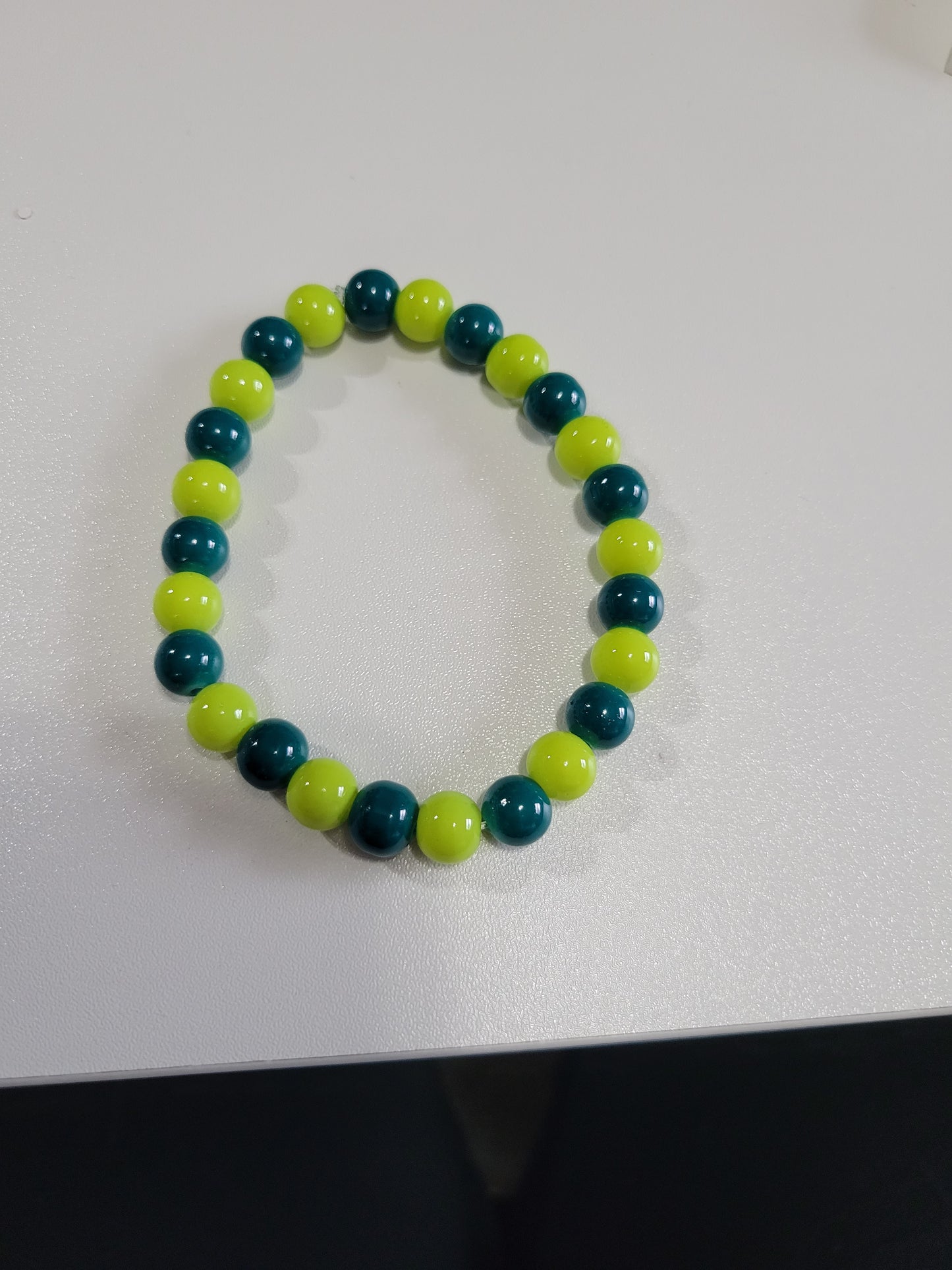 Lime and Green | Beaded Bracelet
