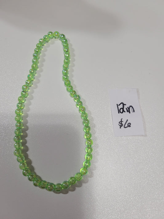 Lime Green | Necklace - 12"