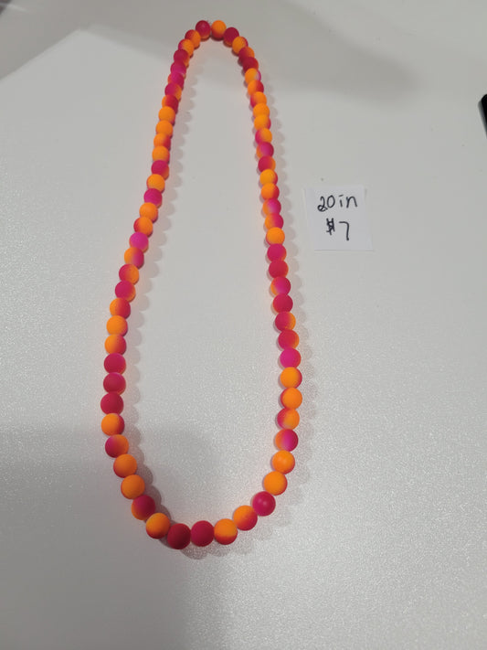 Matte Fire | Necklace - 20"