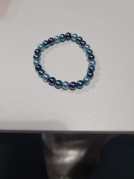 Shades of Blues | Beaded Bracelet