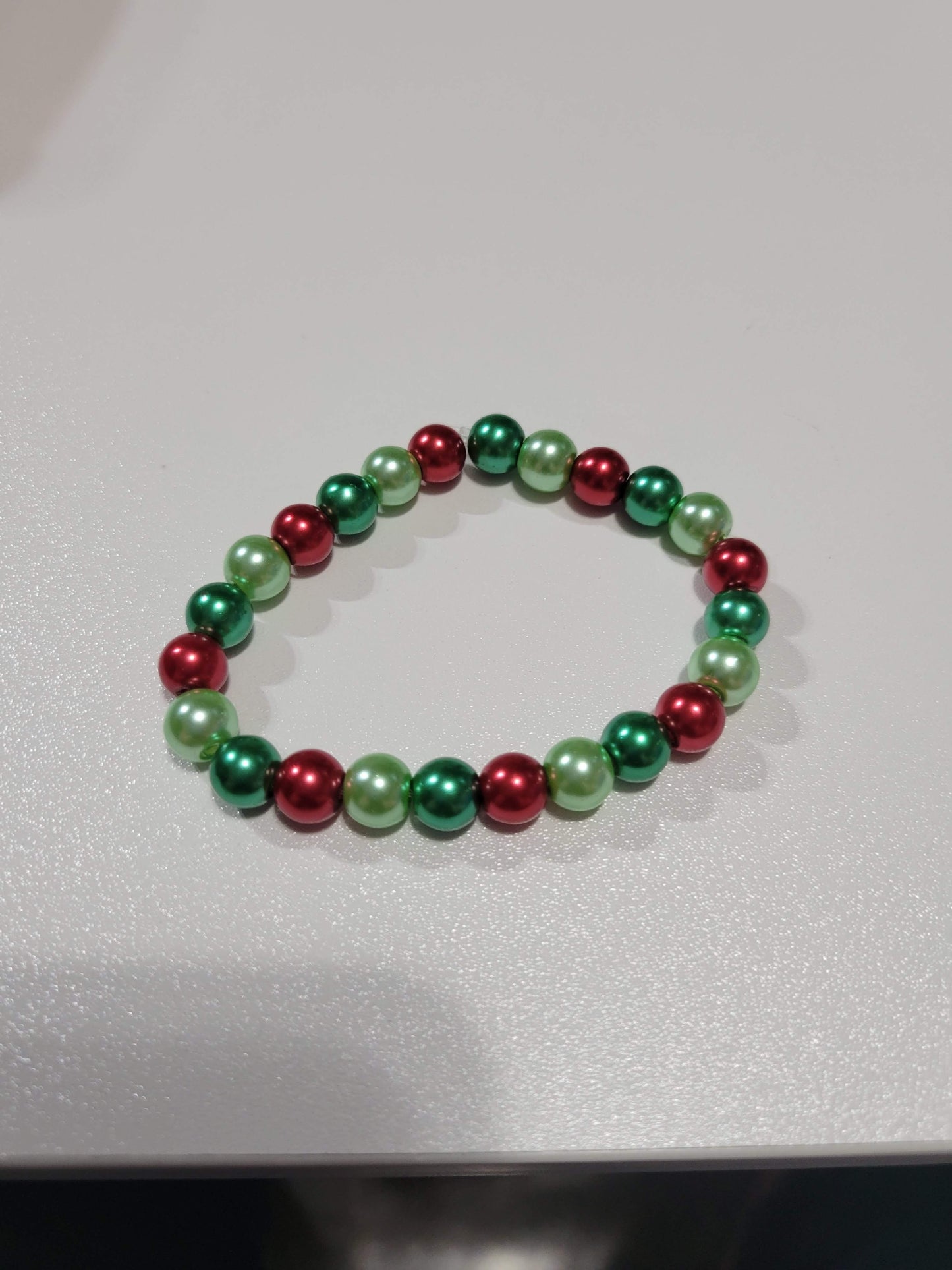 Red/Green | Beaded Bracelet