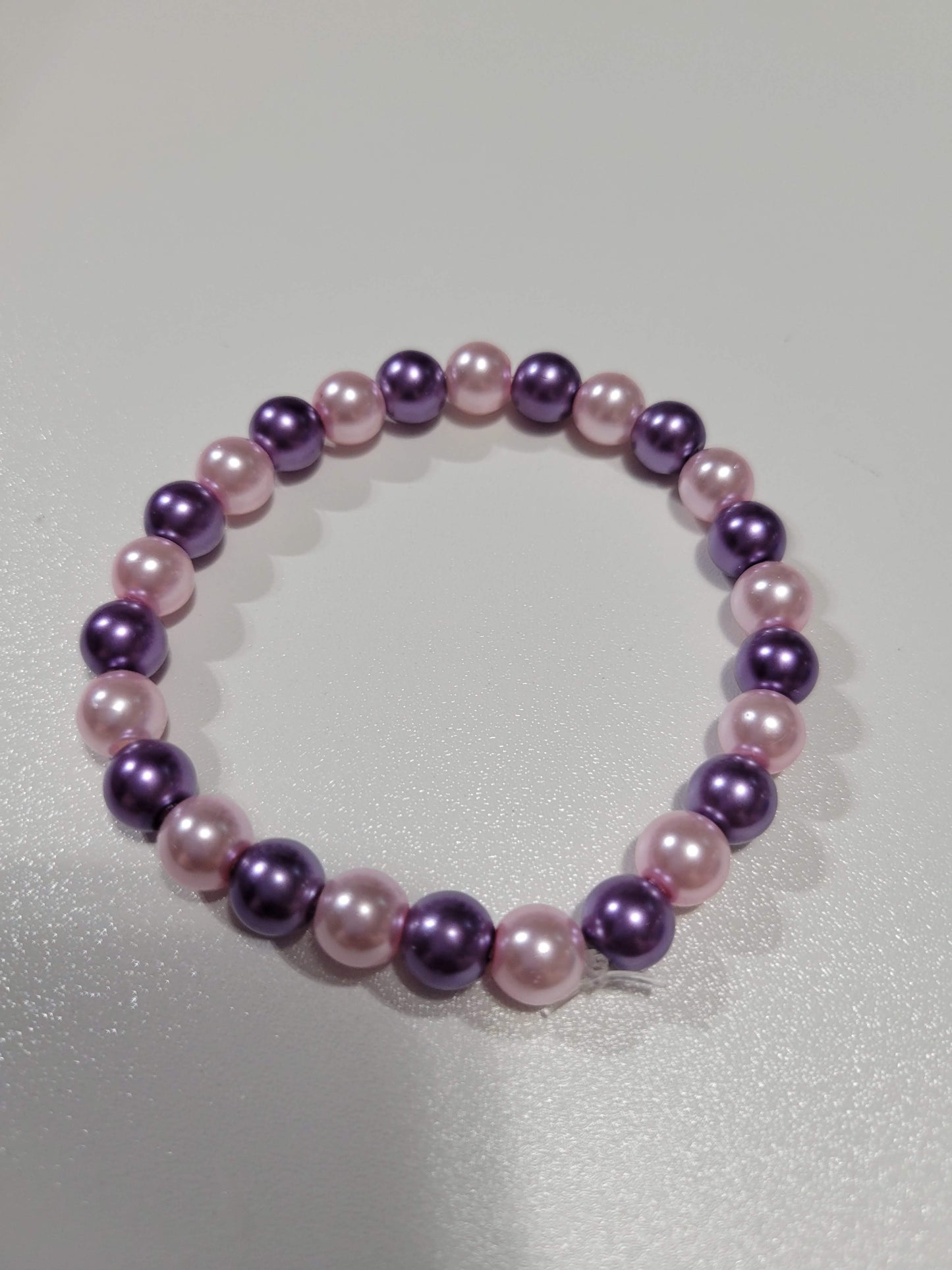 Pink/Purple | Beaded Bracelet