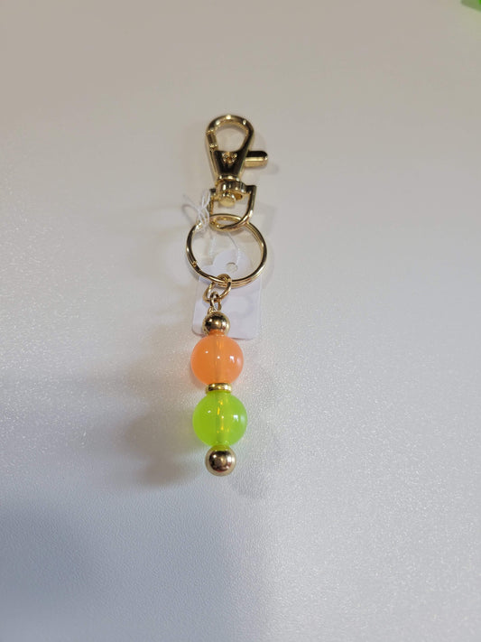 Orange/Green | Mini Bar Keychain