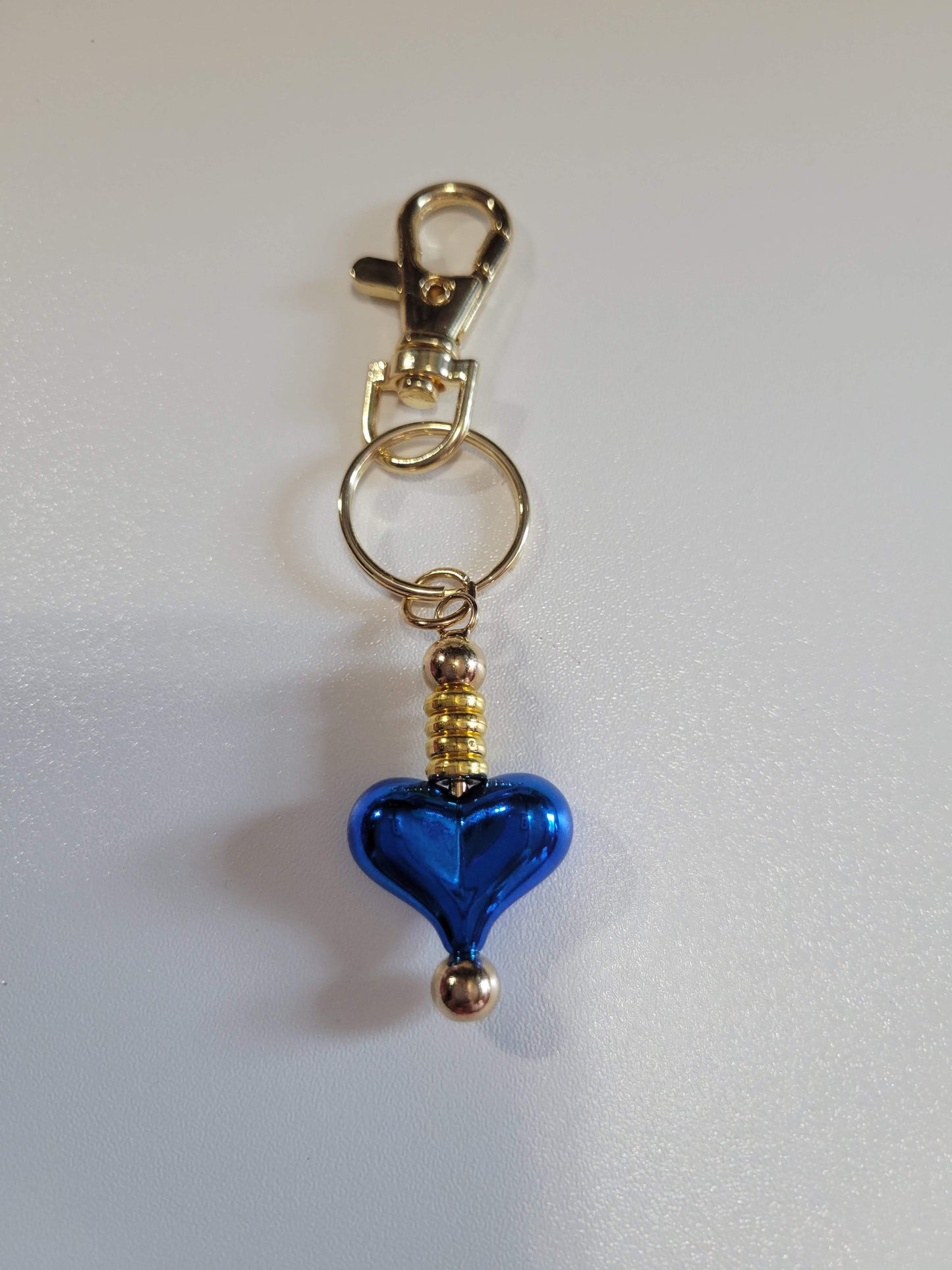 Blue Heart | Mini Bar Keychain