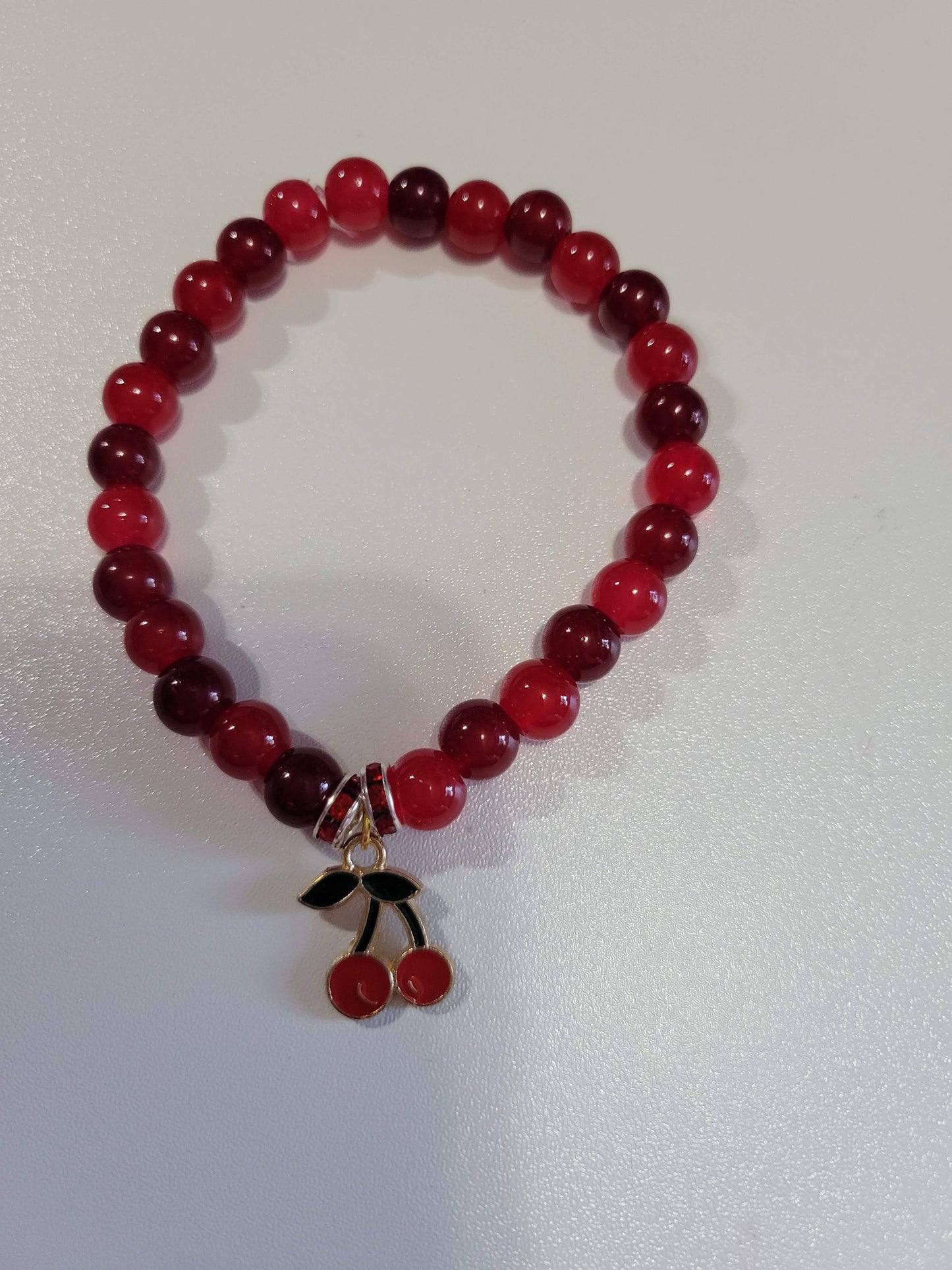 Cherry Bracelet | Beaded Bracelet