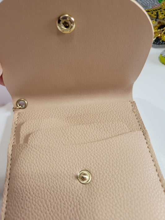 Beige Card/Money |Wallets