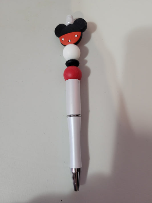 Black/Red Mouse Ears|Pen
