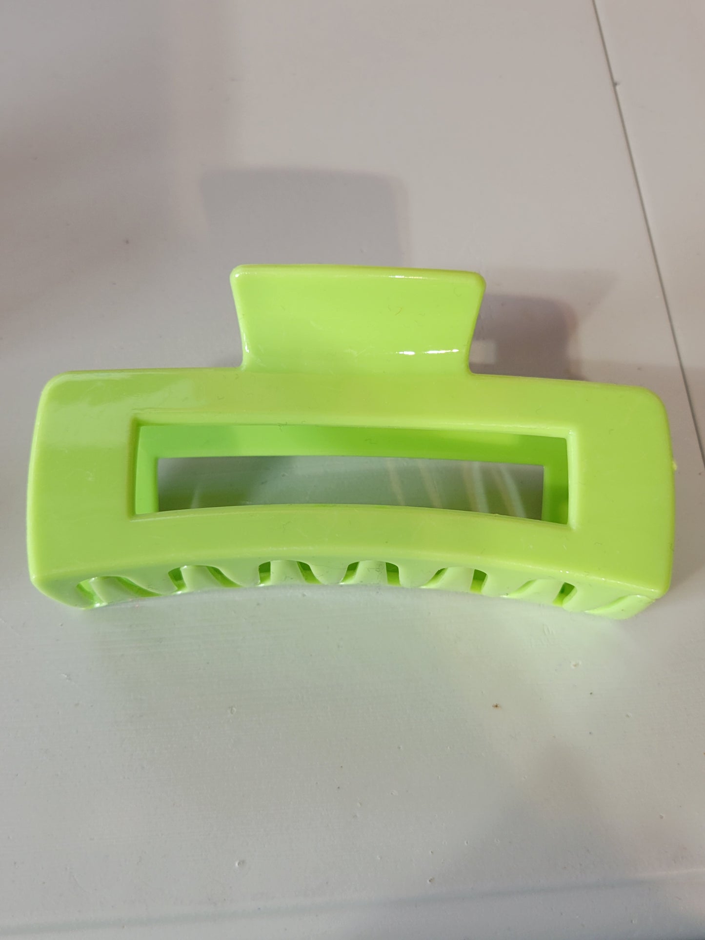Large Lime Green|Hair Clips