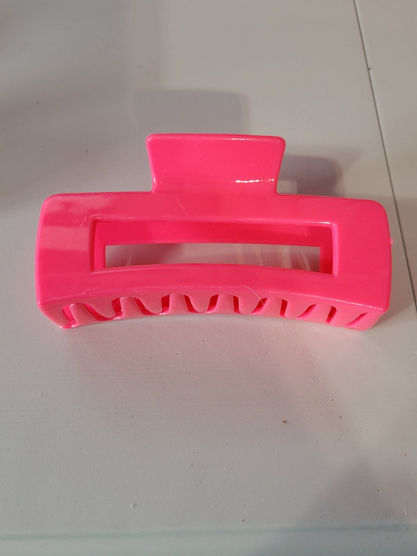 Large Neon Pink|Hair Clips