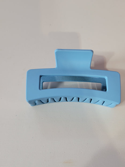 Medium Blue Matte|Hair Clips