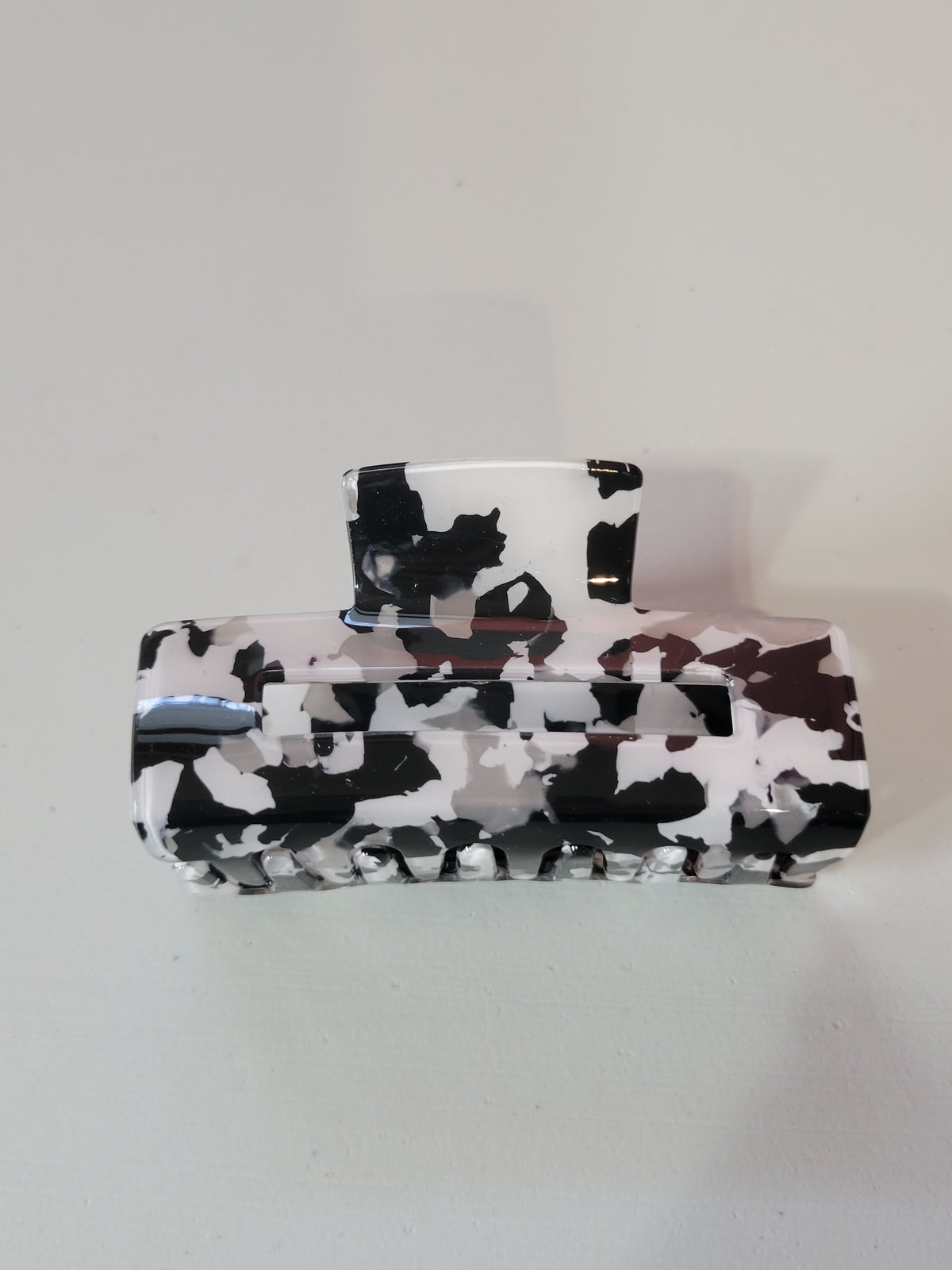 Medium Cow Print|Hair Clips