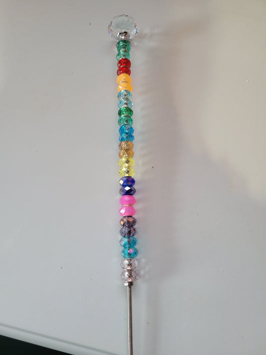 Multi Colored| Garden Stake