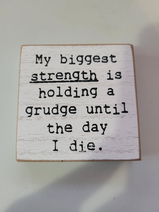 My Biggest Strength|Signs