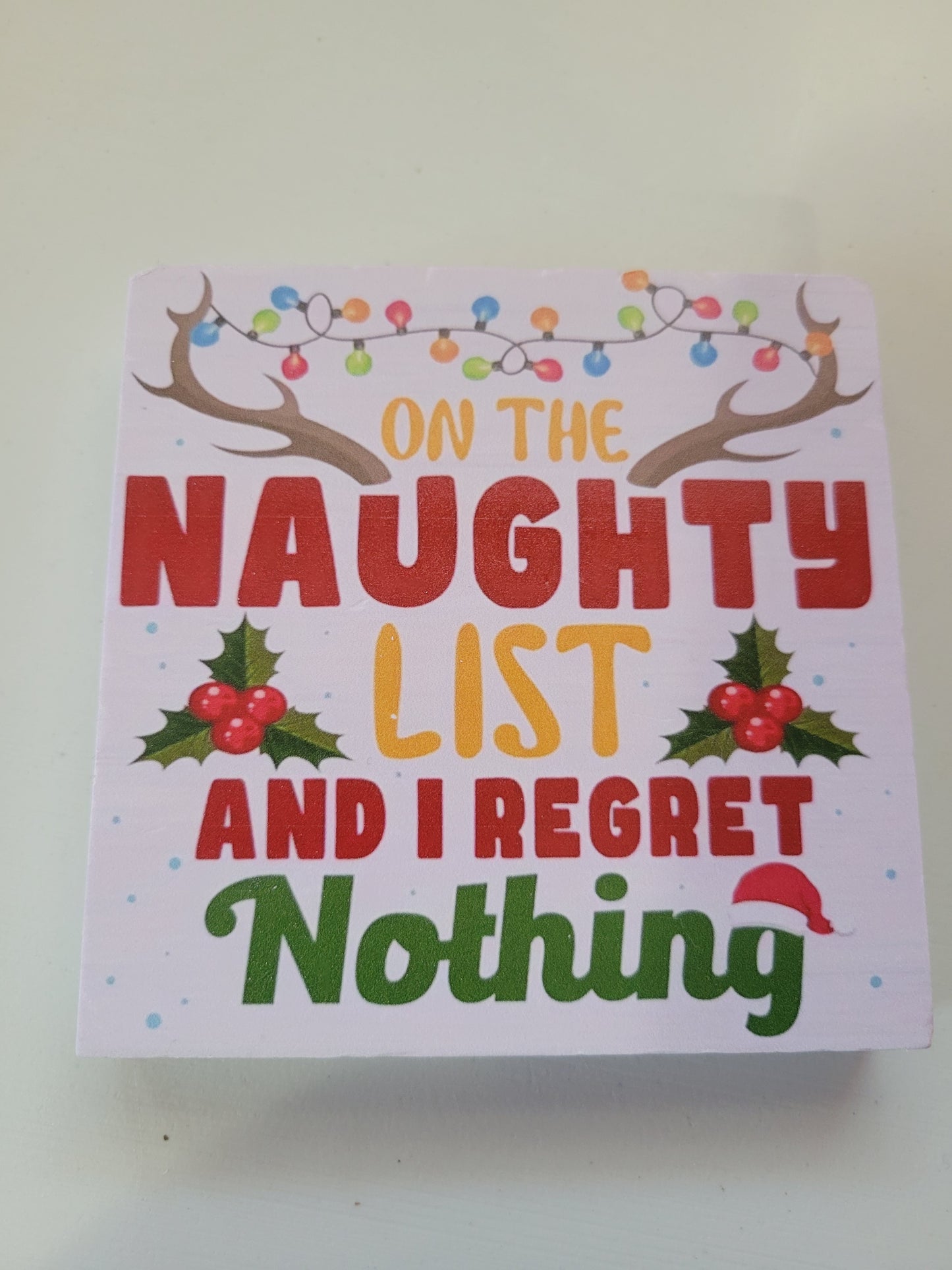 On The Naughty List|Signs