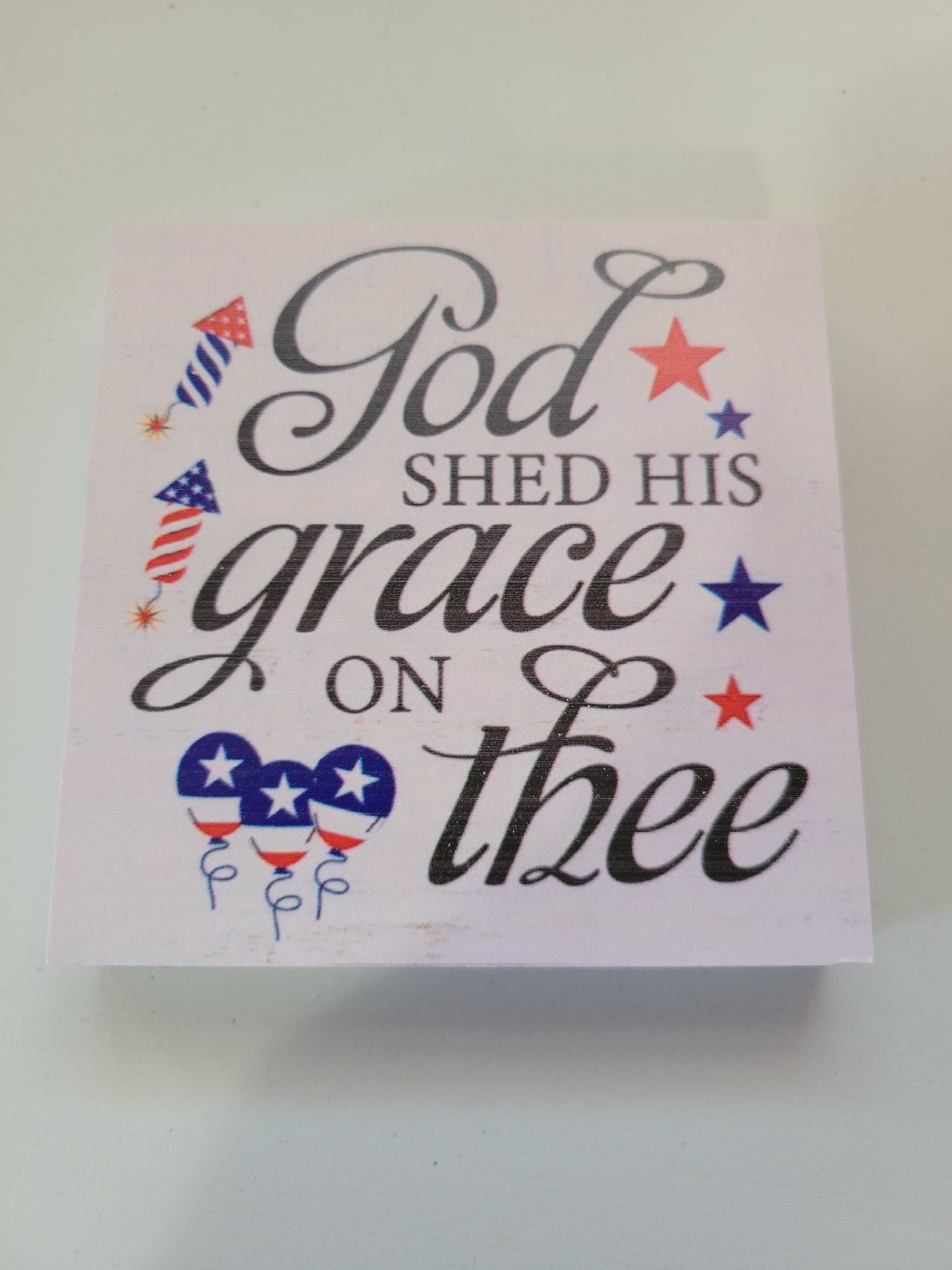 God Shed His Grace|Signs