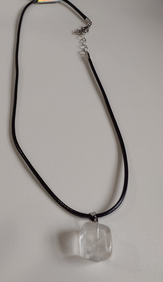 Crystal | Corded Necklace - 18"