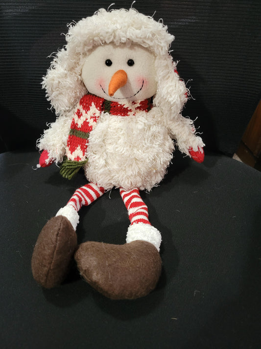 Dangling Leg Snowman |Plush